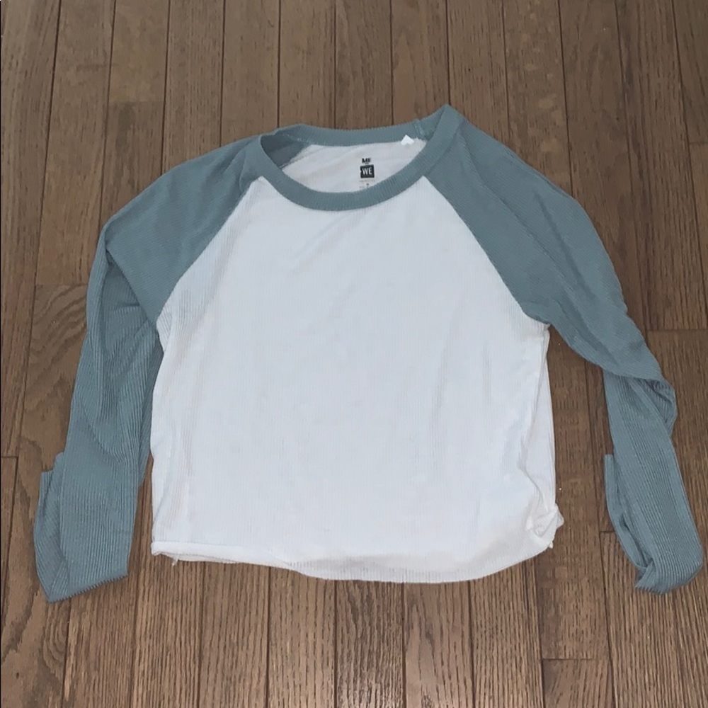 ME to WE cropped long sleeve